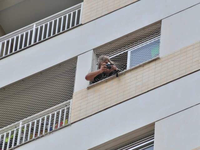  Imagens de pr&eacute;dio onde menino caiu j&aacute; est&atilde;o com a Pol&iacute;cia Civil