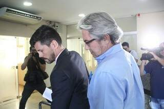 João Baird prestou depoimento na sede da PF e já deixou o local (Foto: Marcos Ermínio)