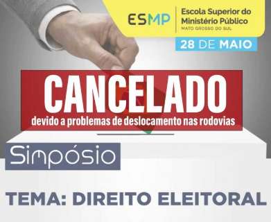 Com greve, Ministério Público cancela seminário sobre Direito Eleitoral 