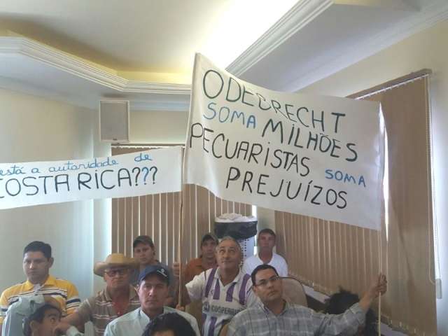 Moscas voltam a incomodar e pecuaristas protestam contra usina 