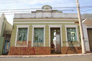 Antiga fachada, antes da reforma. (Foto: Arquivo/Marcos Ermínio)