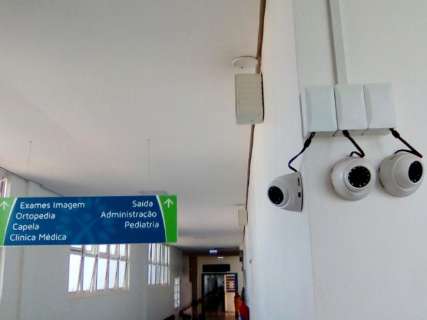 Hospital Regional instala 132 câmeras para monitorar acesso de visitantes
