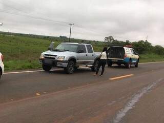 Veículo foi roubado em Mato Grosso (Foto: Divulgação)