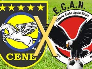 Cene e Águia Negra fazem a grande final no domingo (13), às 15 horas, no estádio Morenão. 