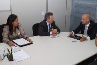 Edson Giroto se reuniu ontem com diretor-presidente da Anac. (Foto: Divulgação)