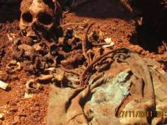  Pedreiros acham ossada humana em obra em Dourados