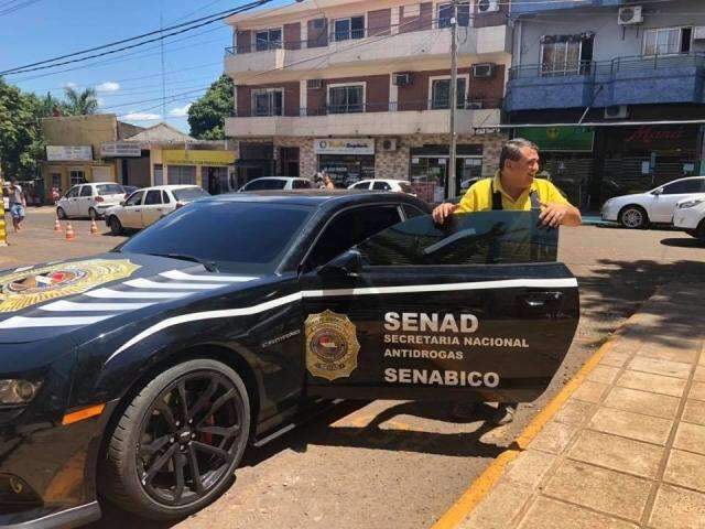 Camaro de narcotraficante agora &eacute; viatura de secretaria antidrogas