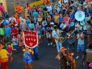 Final de semana tem de Grito de Carnaval do Cordão mais famoso de Campo Grande, o Valu. (Foto: Arquivo/Marcos Ermínio)