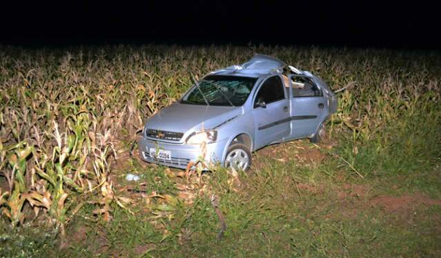 Casal morre em acidente na BR-163, em S&atilde;o Gabriel do Oeste