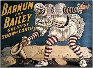 Operção recebeu nome de Barnum, circo dos horrores.