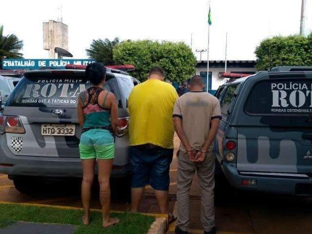 Gaeco e PM prendem tr&ecirc;s integrantes do PCC com armas e drogas