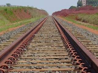 Trecho da ferrovia terá 477 km e passará por 7 municípios em Mato Grosso do Sul (Foto: Divulgação)