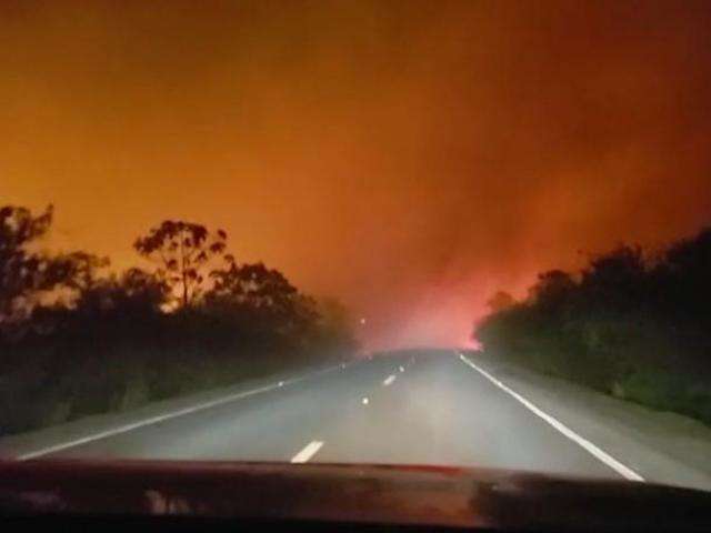 Queimadas voltam a fechar estrada e PRF alerta para acidentes