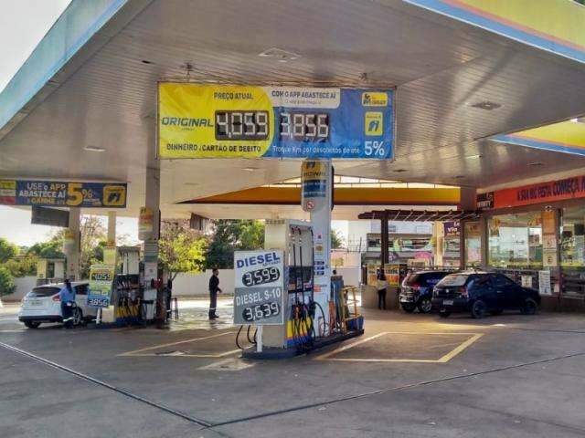 Pre&ccedil;o da gasolina mais cara em Campo Grande bate o recorde do ano