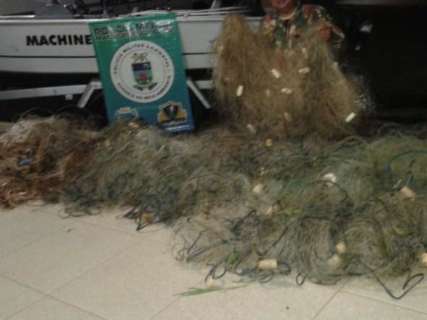 PMA autua sete paranaenses por pesca ilegal no Rio Paraná