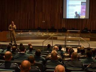 Capelão do Corpo de Bombeiros, Edilson Reis fala sobre o suicídio entre policias. (Foto: Assessoria/PMMS)