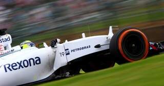 Massa guia sua Williams durante o treino de classificação para o GP do Japão em Suzuka. (Foto:Mark Thompson/Getty Images)