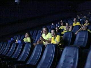 Trinta e duas pessoas compareceram ao cinema. (Foto: Marcelo Victor)