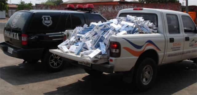  Decon e Vilig&acirc;ncia Sanit&aacute;ria apreendem 68 mil ma&ccedil;os de cigarros clandestinos