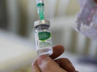 Vacina contra o vírus influenza. (Foto: Marcos Ermínio/Arquivo)