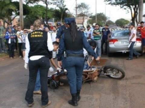  Identificada mulher que morreu em acidente em Dourados nesta 2&ordf; feira