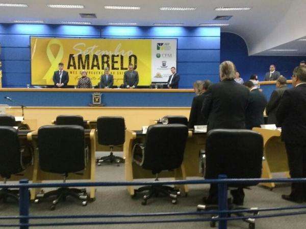 Vereadores lamentam morte de Alceu Bueno e fazem minuto de sil&ecirc;ncio