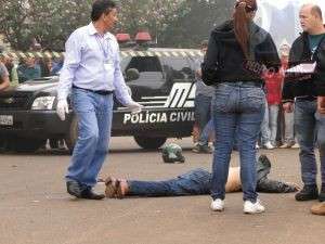 Ex-presidi&aacute;rio paraguaio &eacute; alvejado com 16 tiros de pistola em Ponta Por&atilde;