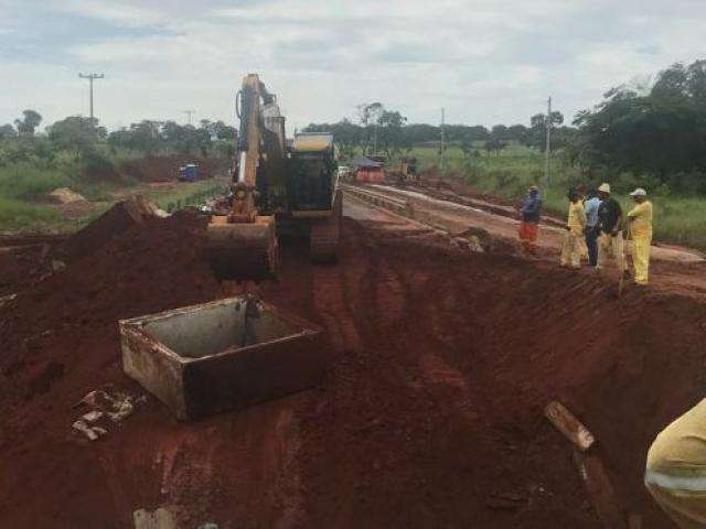 Chuva atrasa pela segunda vez entrega de obras de recupera&ccedil;&atilde;o na MS-338