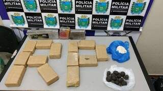 Jovem de SP &eacute; preso transportando drogas com destino a Campo Grande
