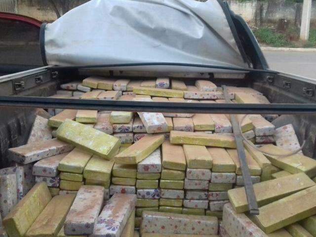 Meia tonelada de maconha &eacute; apreendida pelo DOF durante fiscaliza&ccedil;&atilde;o