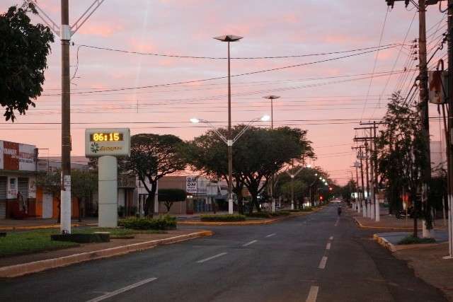 Madrugada  fria e com geada no sul do Estado; em Rio Brilhante fez 1 grau