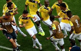 Colômbia conquistou classificação após vencer Costa do Marfim por 2 a 1 (Foto: Adam Pretty/Fifa)