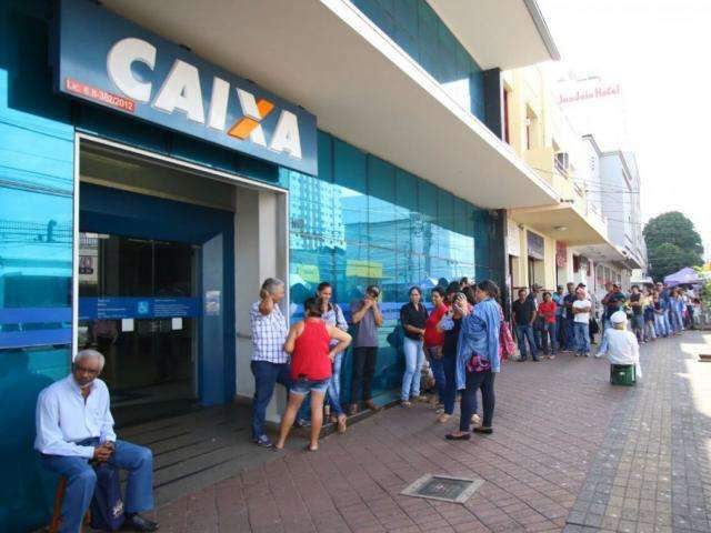 Em MS, 42 mil devem sacar FGTS das contas inativas a partir de s&aacute;bado