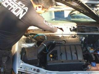 Estudante de agronomia é preso em carro com maconha até nos faróis Estudante de agronomia é preso em carro com maconha até nos faróis