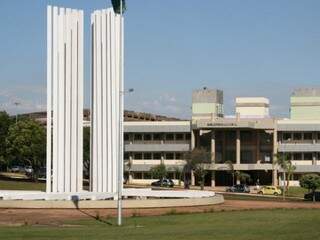 Campus da UFMS na Capital fica no bairro Universitário. (Foto: Divulgação) 