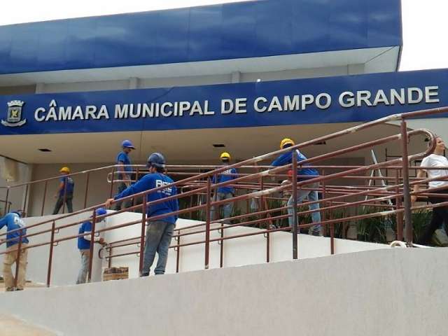 Reforma do pr&eacute;dio da C&acirc;mara de Campo Grande custar&aacute; R$ 620 mil a mais