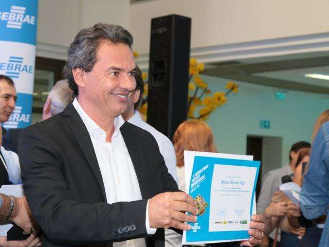 Projeto criado na Capital rende a Marquinhos pr&ecirc;mio de Prefeito Empreendedor
