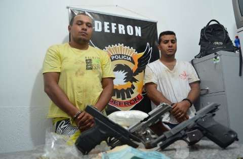 Grupo vendia e alugava pistolas para bandidos fazerem assaltos na Capital