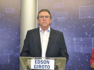 Candidato Edson Giroto, do PMDB. (Foto: Minamar Junior)