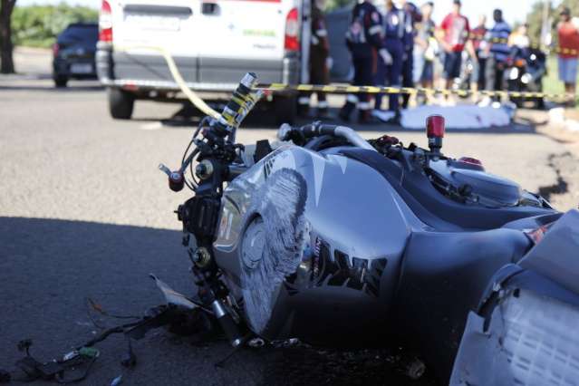 S&oacute; esse ano, 26 motociclistas perderam a vida no tr&acirc;nsito de Campo Grande