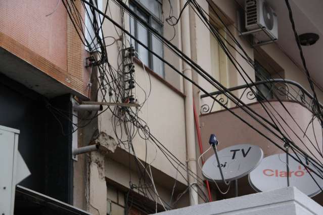 Al&eacute;m de celular, pane atinge telefonia fixa em pleno centro da Capital