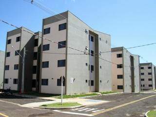 Serão sorteados 210 apartamentos com área privativa de 47,21m², no Aero Rancho (Foto: Divulgação/PMCG)