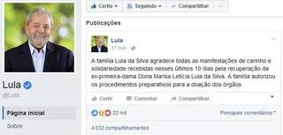 Exames confirmam morte de ex-primeira-dama Marisa Let&iacute;cia aos 66 anos