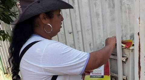Detentas contribuem com campanha de combate à dengue e realizam vistorias 