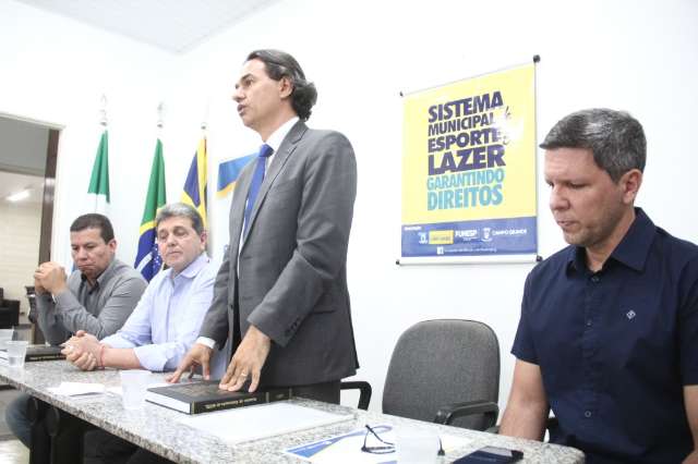 J&aacute; com o prefeito, sistema municipal de esporte e lazer pode virar lei em 2017