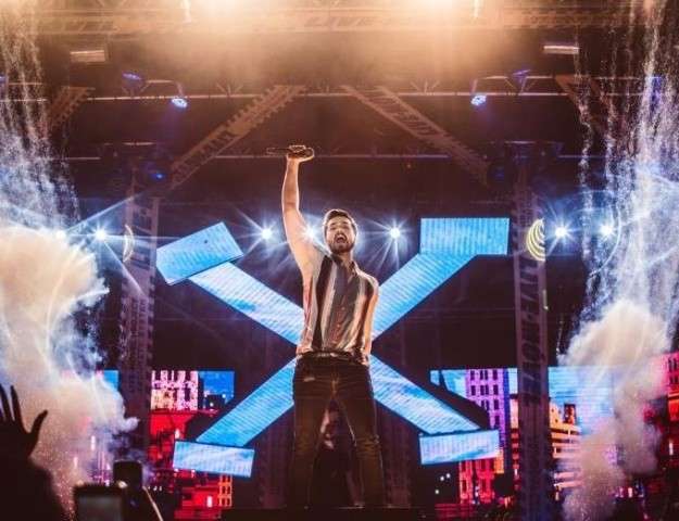 Chove forte em Jaraguari e show de Luan Santana corre risco de ser cancelado