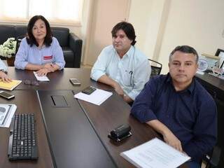 Paulo Cesar Nogueira Junior (1º à direita) foi demitido hoje por Délia Razuk (Foto: Divulgação)
