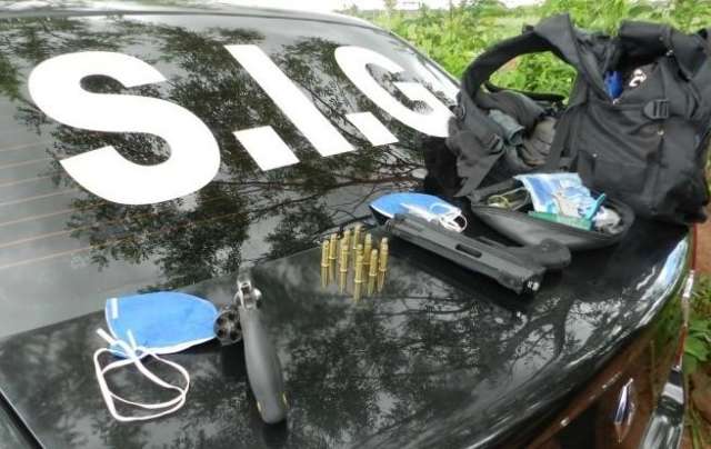 Pol&iacute;cia faz campana na &aacute;rea rural e prende autores de tentativa de latroc&iacute;nio