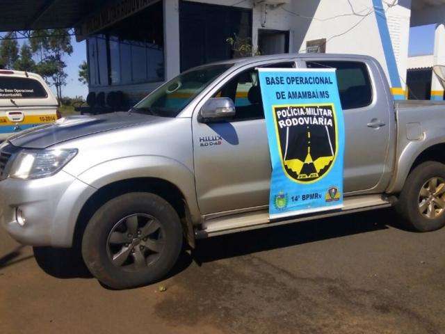 Homem receberia R$ 5 mil para levar camionete de GO para cidade de MS