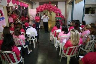 Outubro Rosa foi lançado em evento hoje na Secretaria Estadual de Saúde. (Foto: Fernando Antunes)